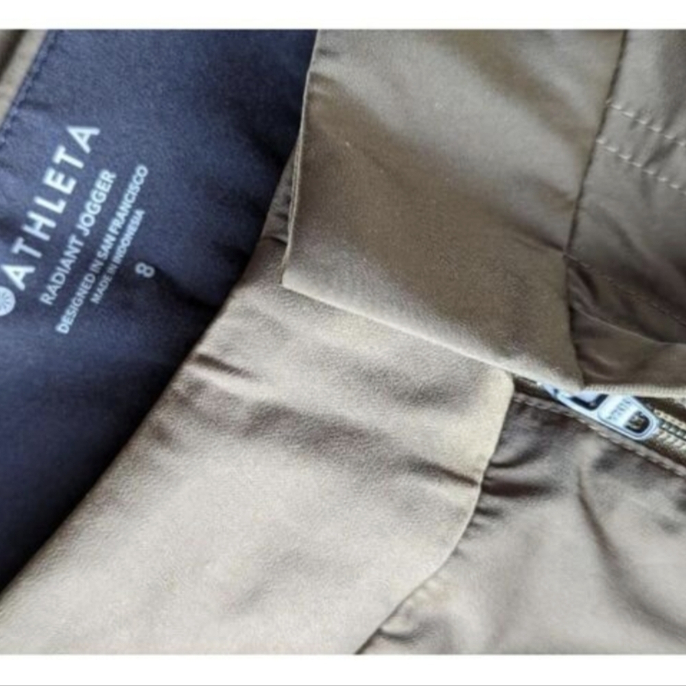 Athleta Olive Track Pants - Picture 9 of 14